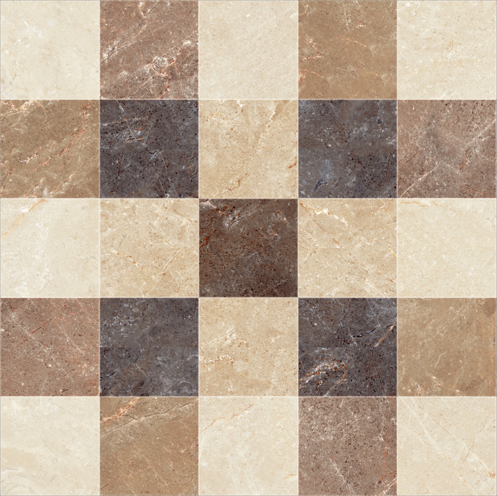 ASIA TILE 25X25 REMUS BROWN (TK)